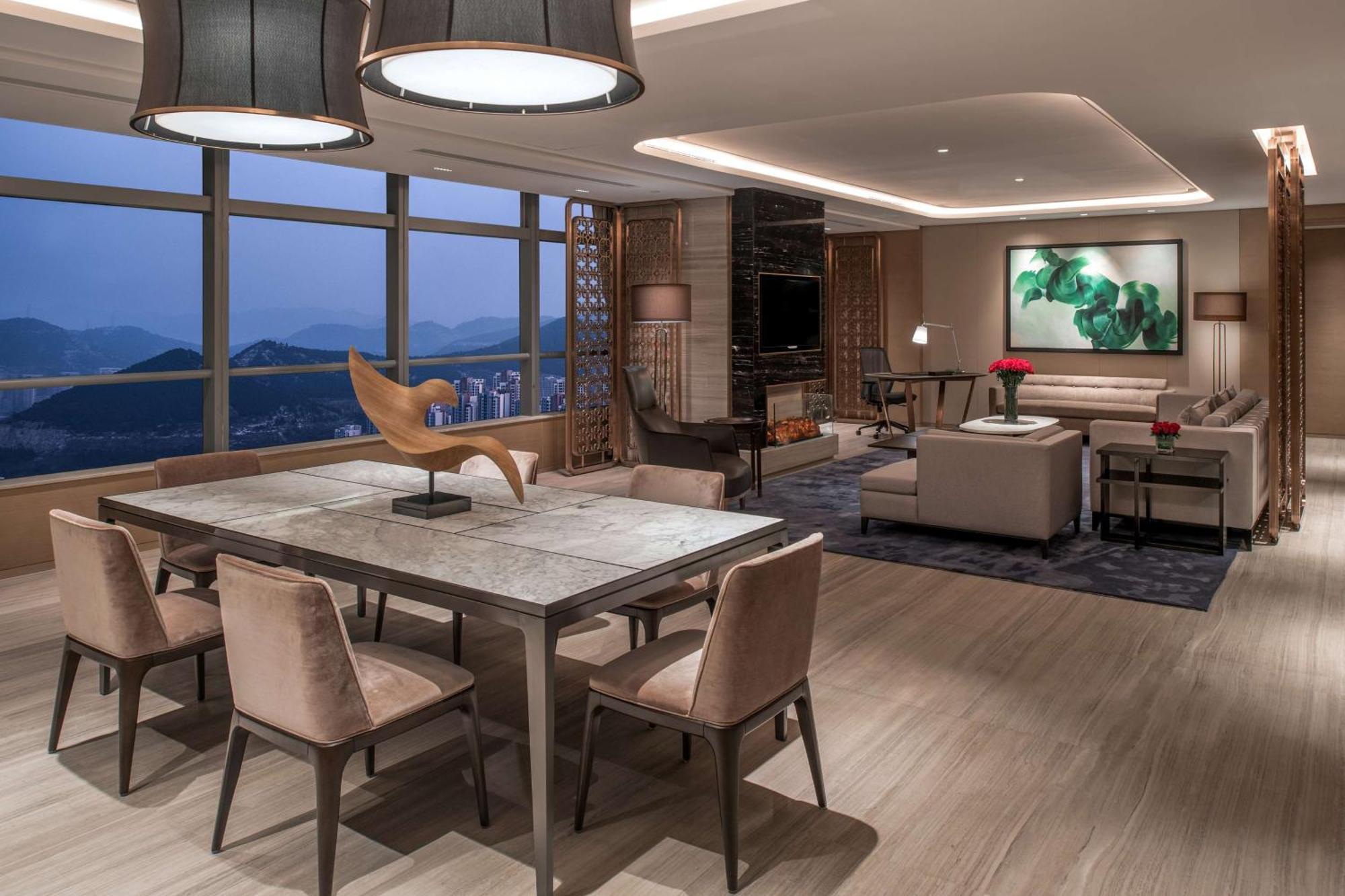 Hilton Jinan South Hotel & Residences Exterior foto