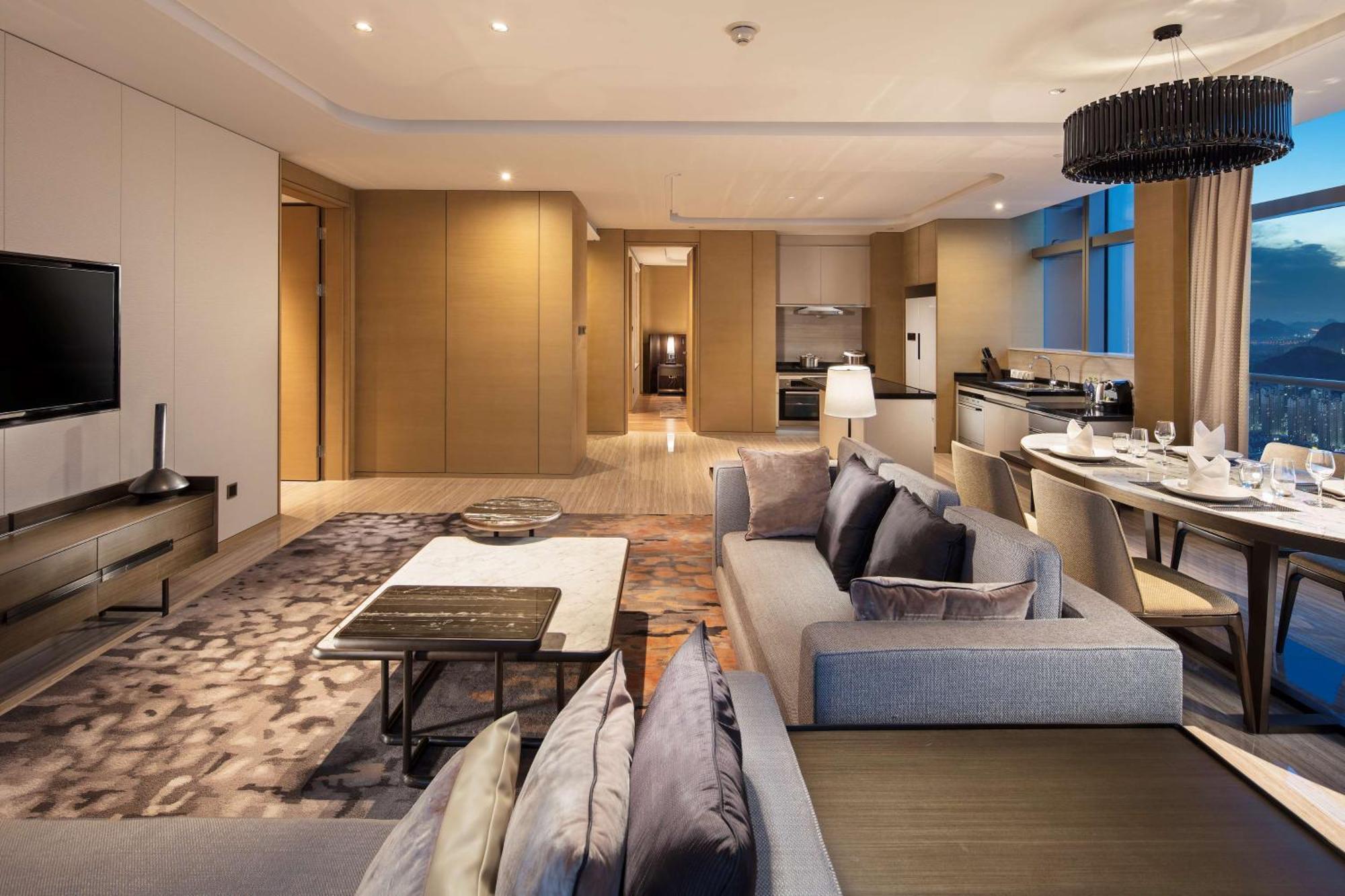 Hilton Jinan South Hotel & Residences Exterior foto