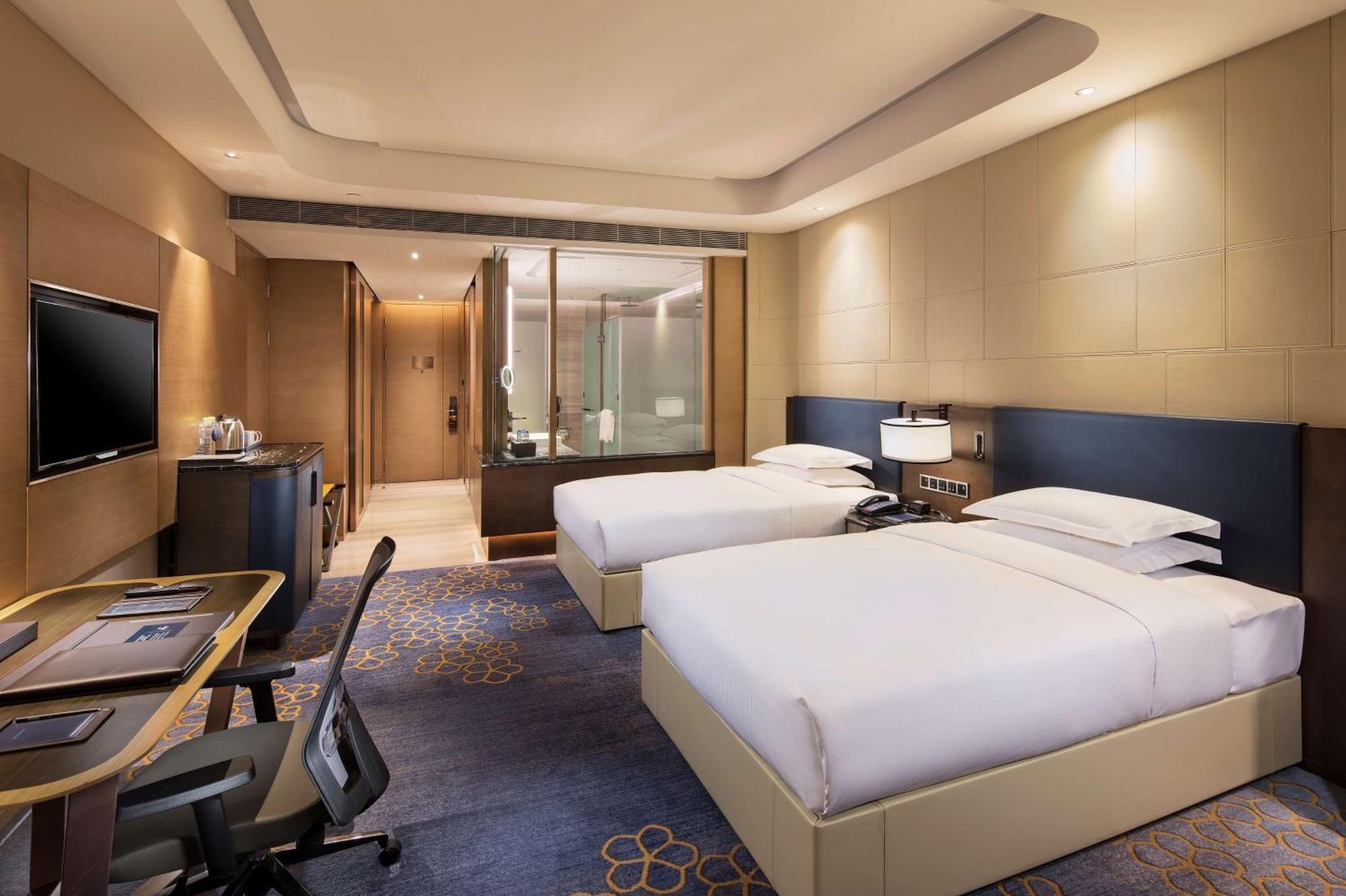 Hilton Jinan South Hotel & Residences Exterior foto