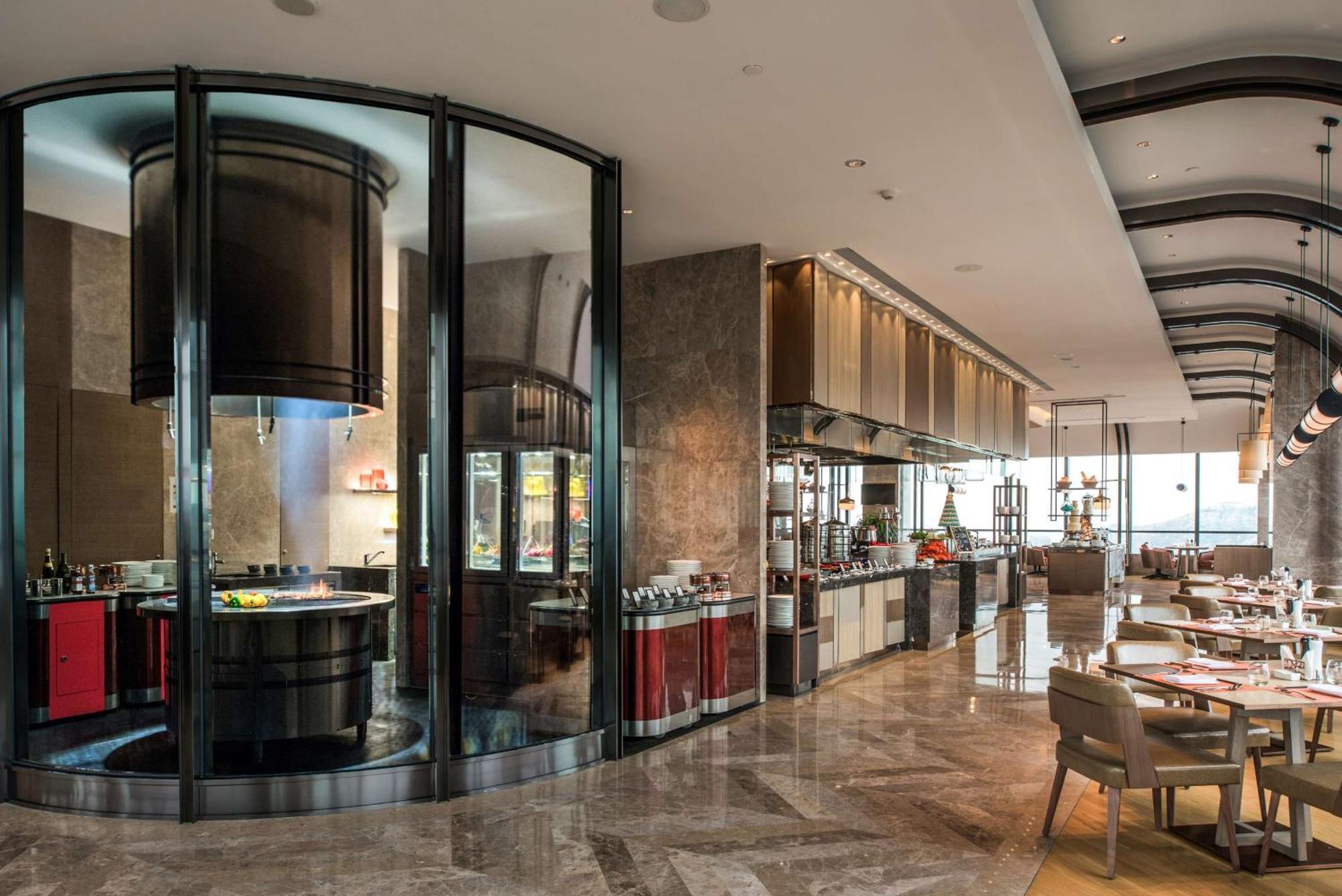 Hilton Jinan South Hotel & Residences Exterior foto